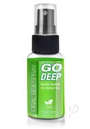 Go Deep Oral Sex Spray Mint 1 Ounce