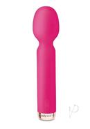 Bodywand My First Mini Wand Vibe Silicone Rechargeable Vibrator - Rose