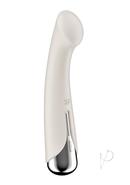 Satisfyer Spinning G-spot 1 Rechargeable Silicone Vibrator - Beige